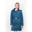 Coldstream Branxton Long Quilted Coat - Cool Slate Blue